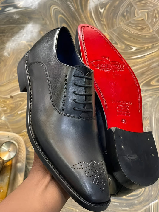 Soulier Présidentielle à lacets